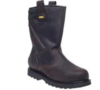 DeWALT Rigger SBP brown leather steel toe-cap/midsole safety rigger work boot