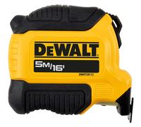 DeWALT Compact Series Tape Measure 5m/16ft (Width 28mm) 3m of extended reach allows easy one person work finger brake for ultimate blade control Accuracy: EC Class II