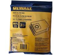 DeWalt Compatible 3-Pack Dust Bags for the DXV06G 6 Gal Vacuum Filter Bag DXVA19-4103