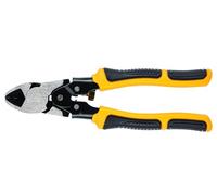 Dewalt Compound Action Diagonal Pliers 190mm,The Compound Action Design Allows for 70% More Cutting Power Over Standard Cutting Pliers