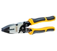 Dewalt Compound Action Linesman Pliers 200mm, with Induction Hardened Blades for 70% More Cutting Power Over Standard Cutting Pliers.