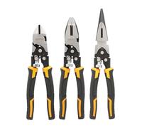 Dewalt Compound Action Pliers Set (Pack of 3) in Black Dewalt Black