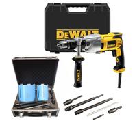 Dewalt D21570K Dry Diamond Core Drill Rotary Percussion 240v + 7PC Electricians
