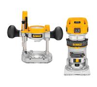 DEWALT D26204K 1/4in Premium Plunge & Fixed Base Combi Router 900 ...
