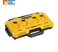 DeWalt DCB104 18v XR Cordless Four Port Li-ion Fast Battery Charger 240v