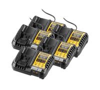 Dewalt Dcb1104X5 Multi-Volt Powerstack Battery Charger For 4A 12V/18V Xr Li-Ion Batteries 5 Pack