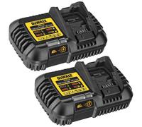 Dewalt DCB116 x 2 18v / 54v XR Flexvolt Fast Battery Charger - Dual Charging