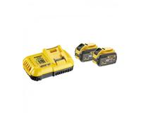 DeWALT DCB118X2 Power Supply Kit DCB118 XR 18V Fast Charger + 2x DCB547 9