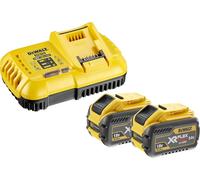Dewalt DCB118X2-QW 8A Charger Kit and 2x 9Ah XR Flexvolt Batteries