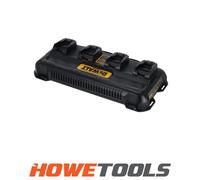 Dewalt Dcb1404-Gb Xr 4-Port 4A Charger Lithium Battery 12V 18V 54V Powerstack