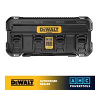 Dewalt Dcb1404-Gb Xr 4-Port 4A Charger Lithium Battery 12V 18V 54V Powerstack