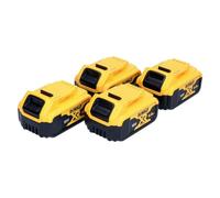 DeWalt DCB184 18V Li-ion 5.0Ah XR Slide Batteries Pack of 4