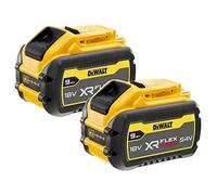 DeWalt DCB547X2 XR FLEXVOLT Convertible 18v/54v Lithium-Ion 9.0Ah Battery Twi...