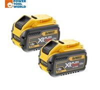 DeWalt DCB547X2 XR FLEXVOLT Convertible 18v/54v Lithium-Ion 9.0Ah Battery Twi...