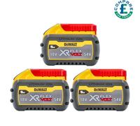 DeWalt DCB547x3 3x18V/54V 9Ah Li-Ion XR Flexvolt Battery