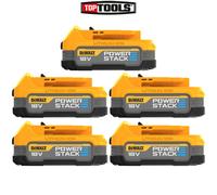 DeWalt DCBP034 18V Compact Powerstack Battery DCBP034 Pack of 5
