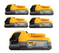 Dewalt Dcbp034 18V Compact Powerstack Battery Dcbp034-Xj - 5 Batteries