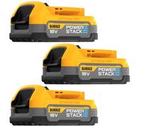 Dewalt Dcbp034 18V Compact Powerstack Battery Dcbp034-Xj - Triple Pack Batteries