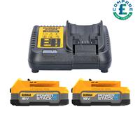 DeWalt DCBP034-XJ 18v Compact Powerstack Battery & Charger