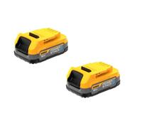 DeWalt 18v Compact Powerstack Battery & Charger Starter Set DCB115 + 2 x DCBP034