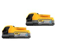 DeWalt DCBP034E2-XJ Battery 2er Pack 18V Powerstack Type 2 1,7Ah Boxed