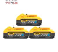 DeWalt DCBP518 18V XR Powerstack 5.0Ah Battery Pack of 3