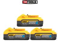DeWalt DCBP518 18V XR Powerstack 5.0Ah Battery Pack of 3