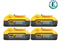 DeWalt DCBP518 18V XR Powerstack 5.0Ah Battery Pack of 4