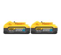 Dewalt - DCBP518H2 18v 5.0ah Compact Powerstack Battery Twin Pack 2 x DCBP518