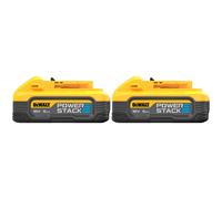 DeWALT DCBP518H2-XJ 18V XR 5.0Ah Powerstack Battery Twin Pack