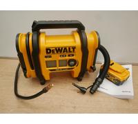 DeWalt DCC018 18V XR Cordless Tyre Inflator Bare Unit + dcb184 5 ah battery