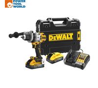 Dewalt Dcd1007H2T 18V Xr Premium 3Sp Brushless Hammer Drill X2 5Ah Powerstack