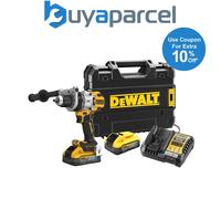 Dewalt DCD1007H2T 18v XR Premium 3SP Brushless Hammer Drill x2 5Ah Powerstack