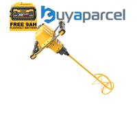 DeWalt DCD240T2 54V XR Flexvolt Brushless Paddle Mixer with 2x 6.0Ah Batteries