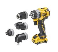 Dewalt Dcd703L2T-Gb Xr Bl Multi-Head Drill Driver 12V 2 X 3.0Ah Li-Ion