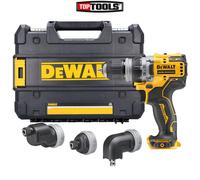 Dewalt 12v XR DCD703NT Brushless Multi Head Drill Angle Impact Driver Bare Tstak
