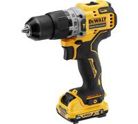DeWalt DCD706D2 12v XR Compact Cordless Brushless Hammer Drill 2 x 2ah Li-ion Battery Charger Case