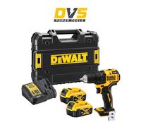 DeWalt DCD708P2T 18V XR Brushless Drill Driver - 2x5Ah Batteries, Charger & Case