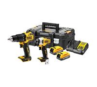 DEWALT DCD709+DCF809 Akku Set, 18V Lithium-Ion Battery, 2 year manufacturer warranty, Includes DCD709, DCF809
