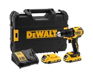 DEWALT DCD709D2T-QW - Taladro Percutor sin escobillas XR 18V Li-Ion 2,0Ah