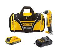 Dewalt DCD740D1 18v XR 2 Speed Right Angle Drill Li-Ion + 1x2.0ah, Charger + Bag
