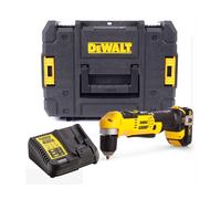 Dewalt DCD740D1 18v XR 2 Speed Right Angle Drill Lithium -1 Battery Charger Case