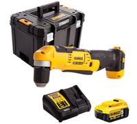 Dewalt DCD740N 18V Right Angle Drill with 1 x 5.0Ah Battery & Charger in Case