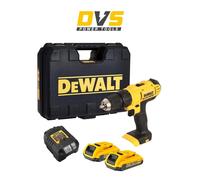 DeWalt DCD771D2 18V XR Cordless Compact Drill Driver - 2x2Ah Batteries,Charger &