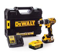 Dewalt DCD796 18v Brushless Combi Hammer Drill x1 4ah x1 5ah Battery XMS18CD18V