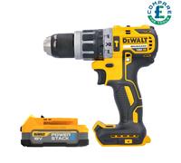 Dewalt DCD796 18v XR Brushless Compact Combi Drill With 1 x 1.7Ah Battery