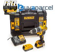 DeWalt DCD796E2T 18V XR Brushless Combi Hammer Drill - 2 x POWERSTACK Batteries