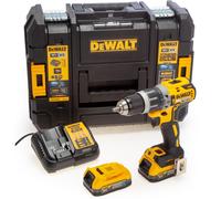 DeWalt DCD796E2T 18V XR Brushless Combi Hammer Drill - 2 x POWERSTACK Batteries