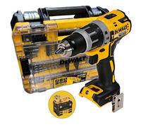 Dewalt Dcd796N 18V Xr Brushless Compact Combi Hammer Drill + Tstak + 85Pc Set