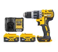 Dewalt Dcd796N 18V Xr Cordless Brushless Combi Drill With 2 X 5Ah Batteries & Charger